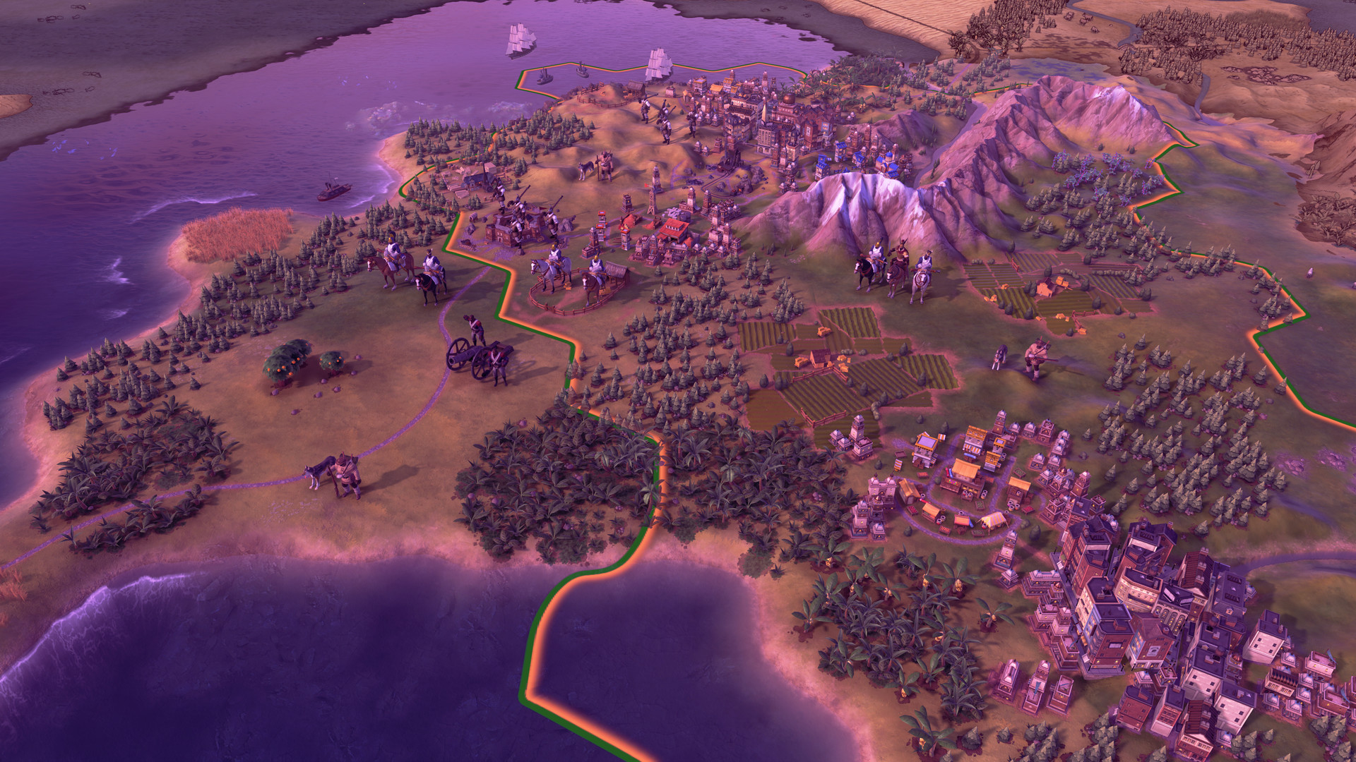 Publisher-submitted Sid Meier’s Civilization VI gameplay screenshot 1.