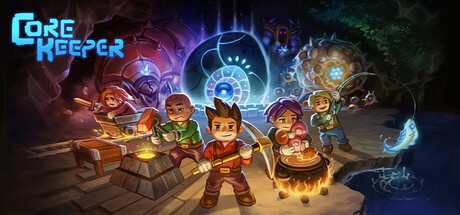 Official key art for Core Keeper.