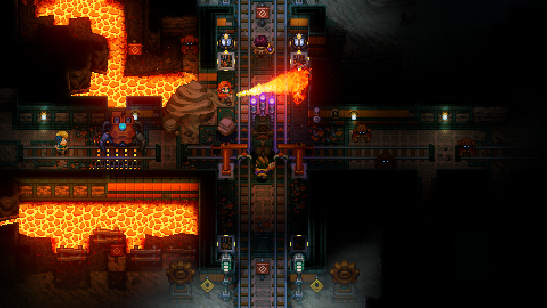 A publisher-submitted gameplay scene from Core Keeper.