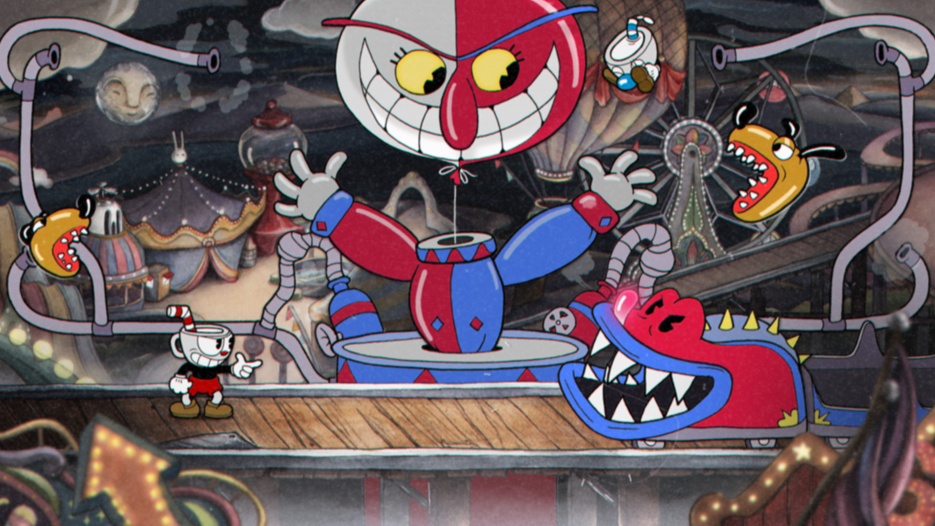 Publisher-submitted Cuphead gameplay screenshot 1.
