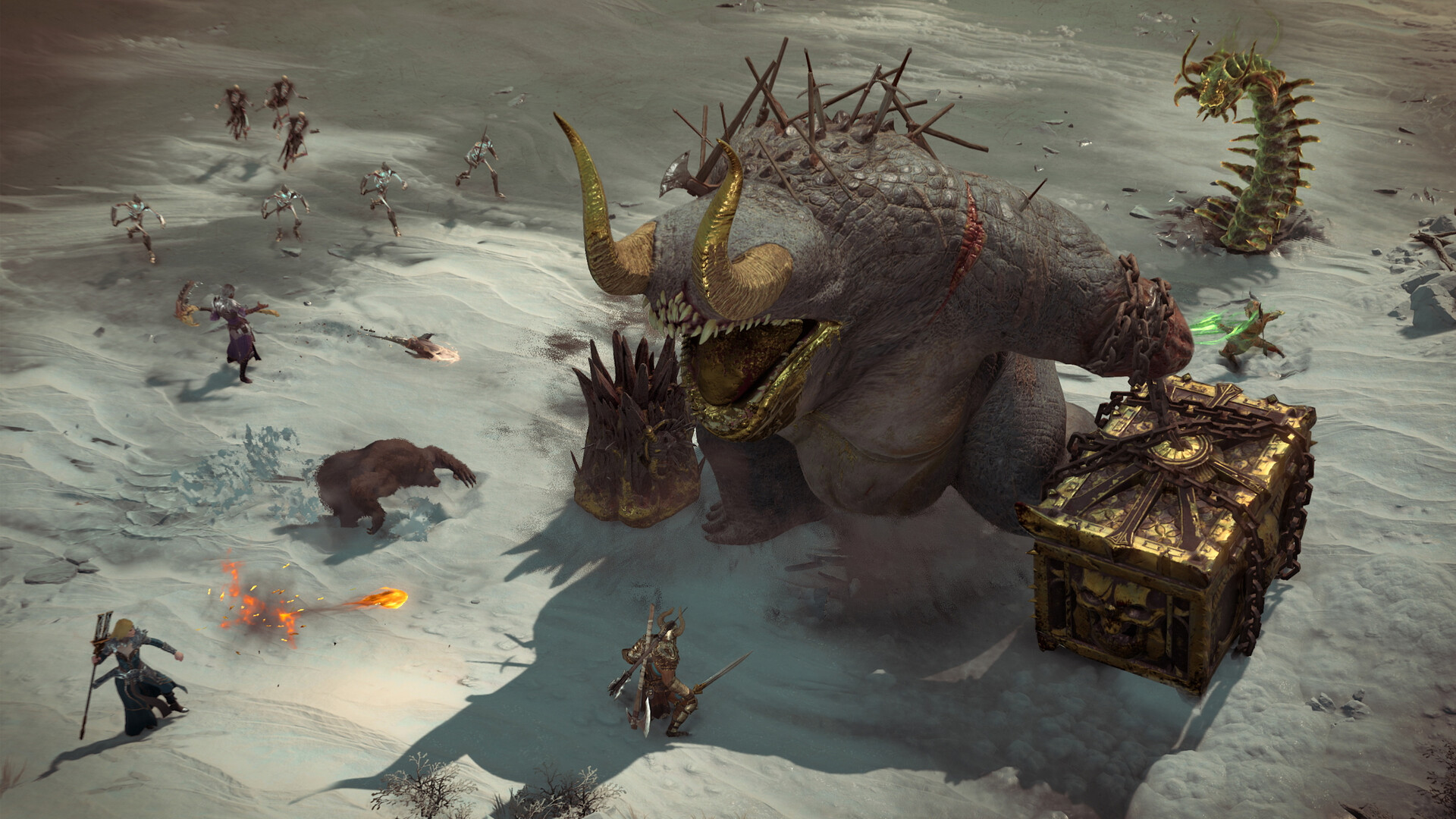 A publisher-submitted gameplay scene from Diablo® IV.