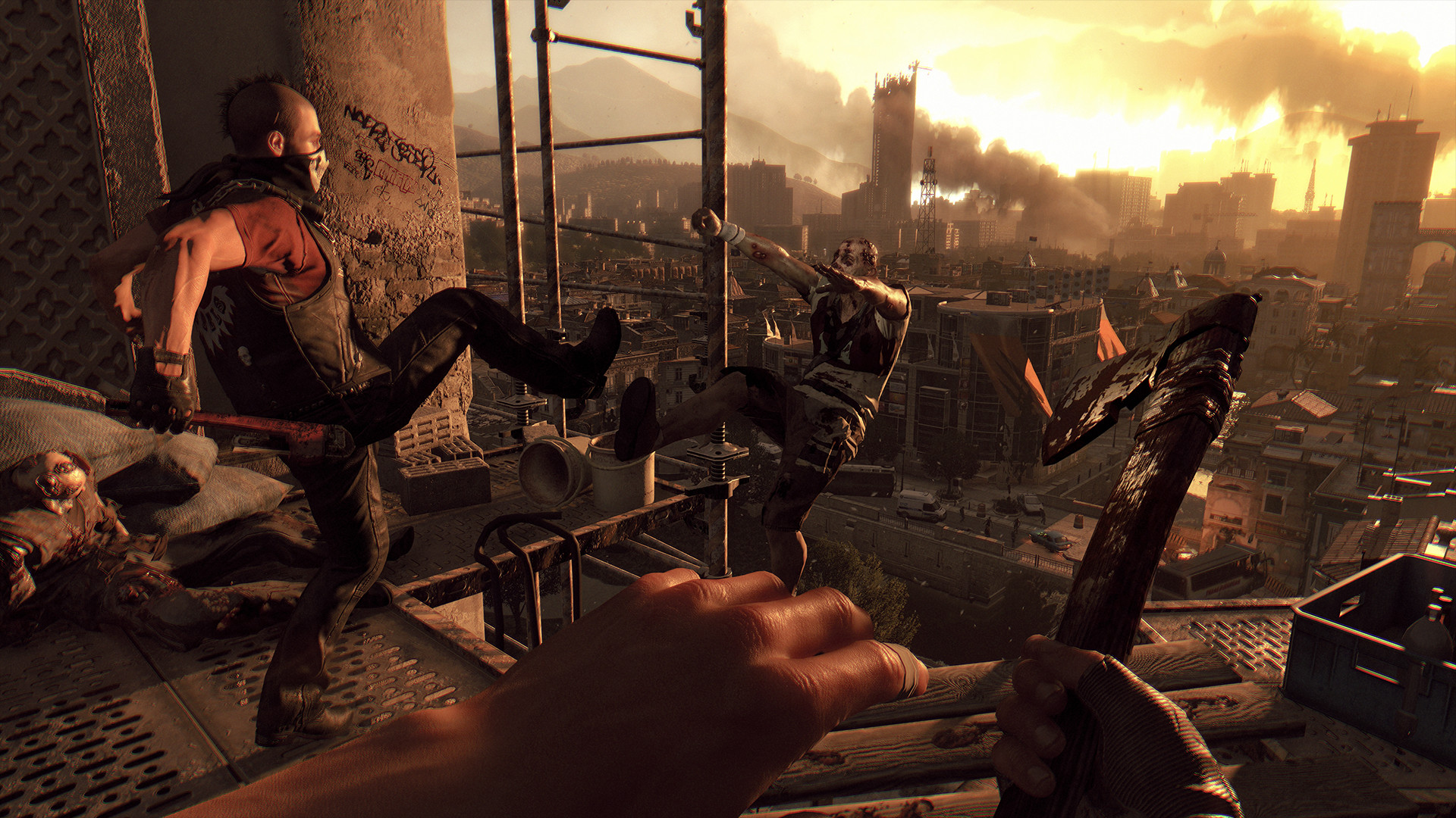 Publisher-submitted Dying Light gameplay screenshot 2.