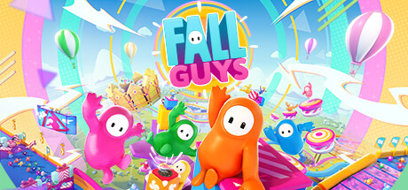 Official key art for Fall Guys.
