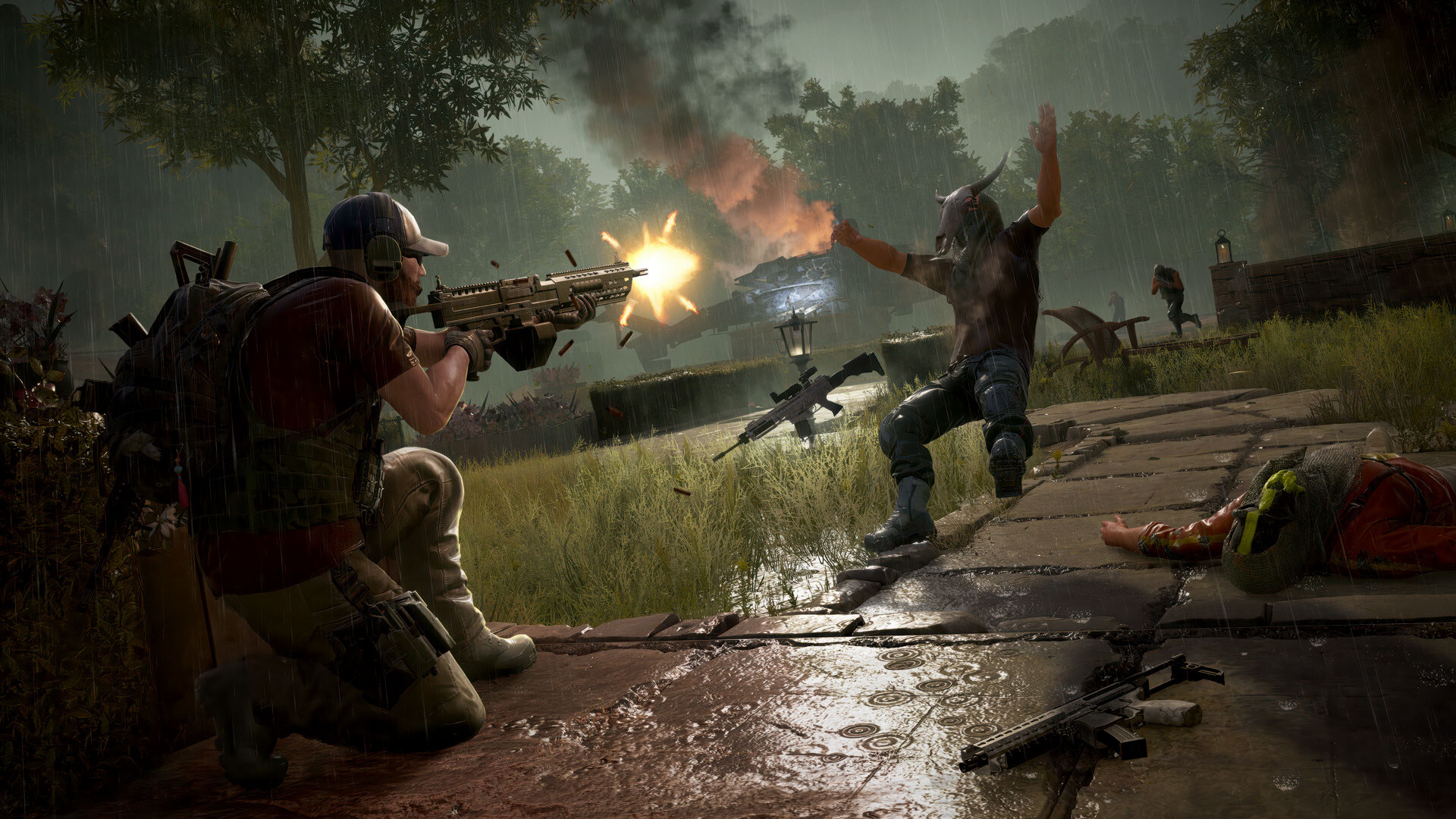 A publisher-submitted gameplay scene from Tom Clancy’s Ghost Recon® Wildlands.