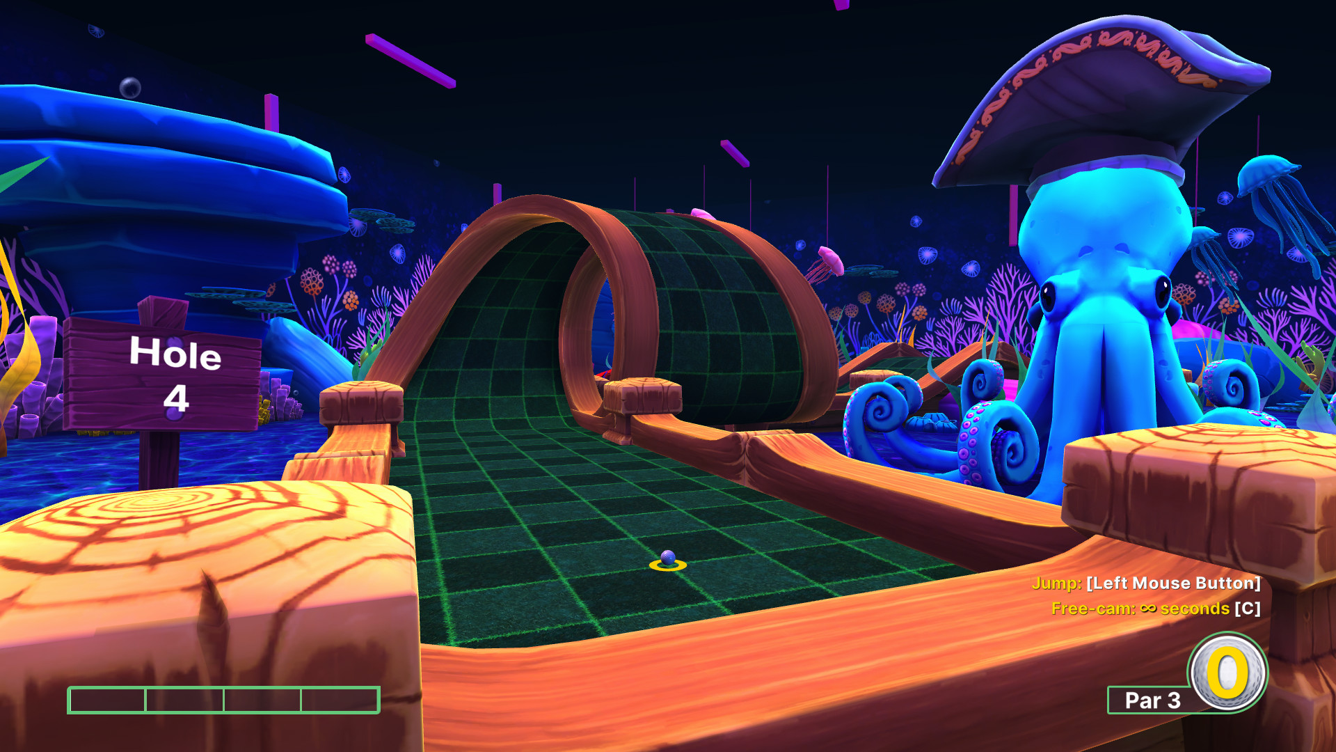 A publisher-submitted gameplay scene from Golf With Your Friends.