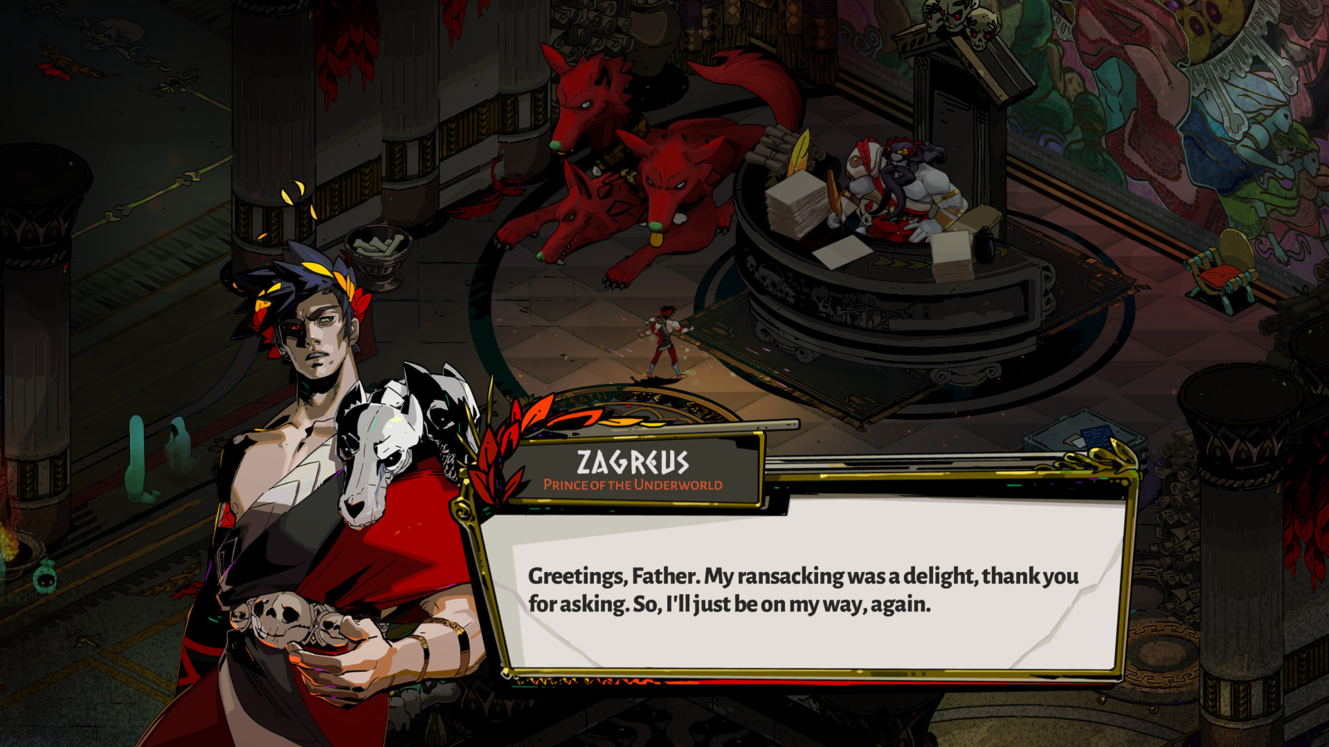 Publisher-submitted Hades gameplay screenshot 1.