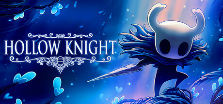 Official key art for Hollow Knight.