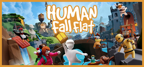 Official key art for Human: Fall Flat.