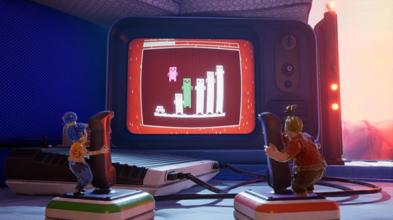 A gameplay scene from It Takes Two.
