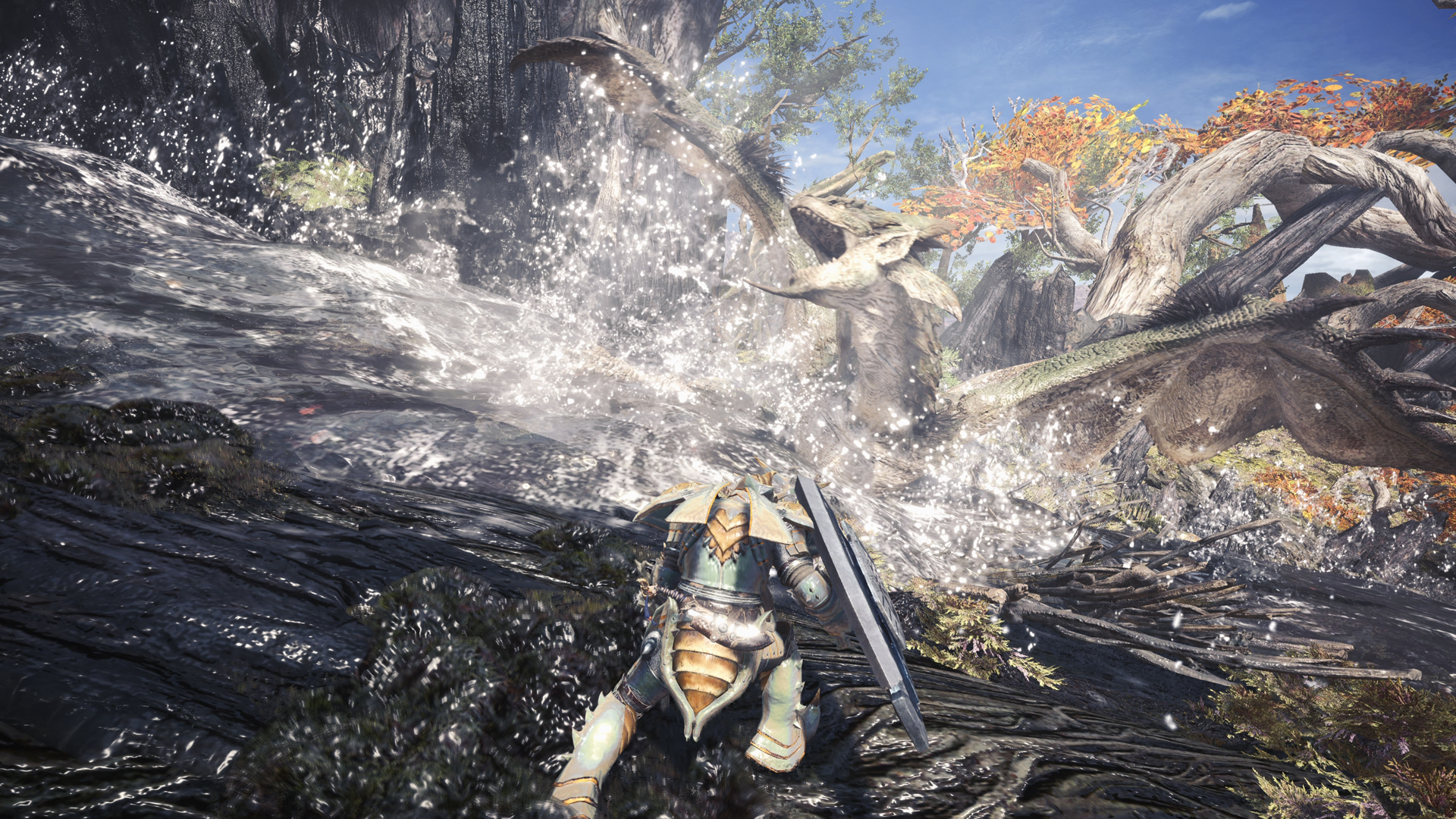 Publisher-submitted Monster Hunter: World gameplay screenshot 3.