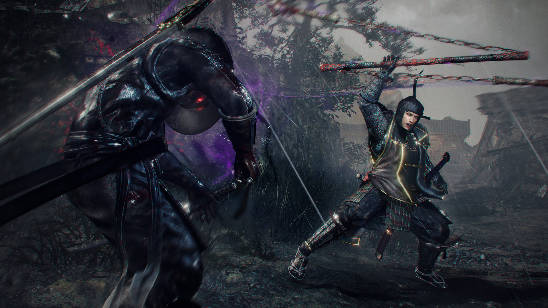 A publisher-submitted gameplay scene from Nioh 2 – The Complete Edition.