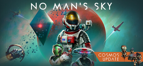 Official key art for No Man's Sky.