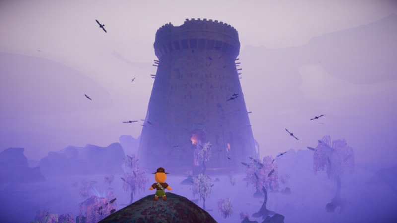 A gameplay scene from PEAK.