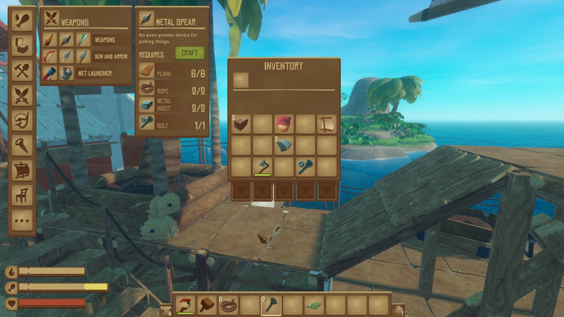 Publisher-submitted Raft gameplay screenshot 3.