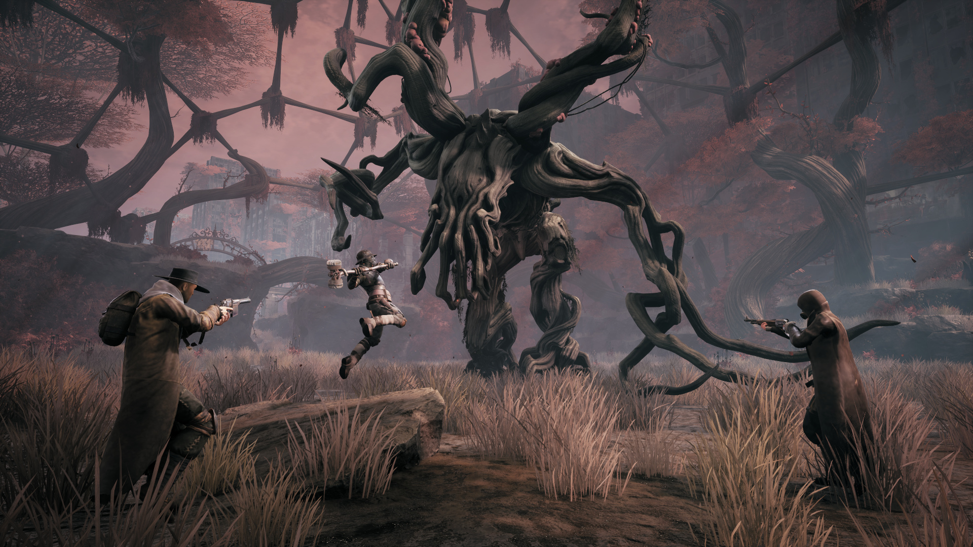 A publisher-submitted gameplay scene from Remnant: From the Ashes.