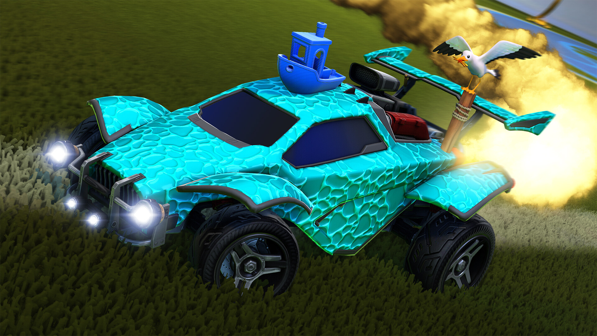 Official Rocket League gameplay screenshot 1.