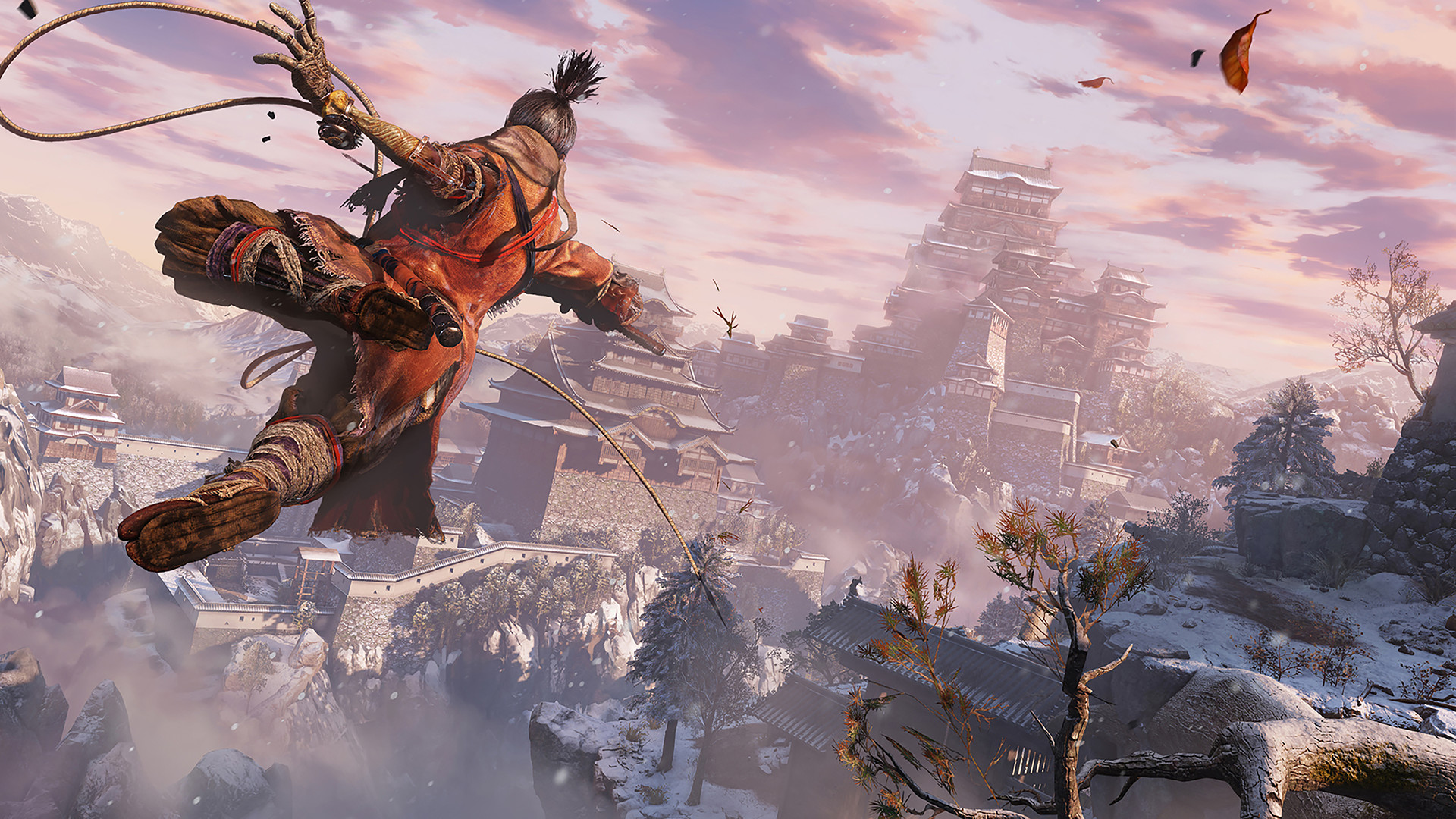 A publisher-submitted gameplay scene from Sekiro™: Shadows Die Twice.