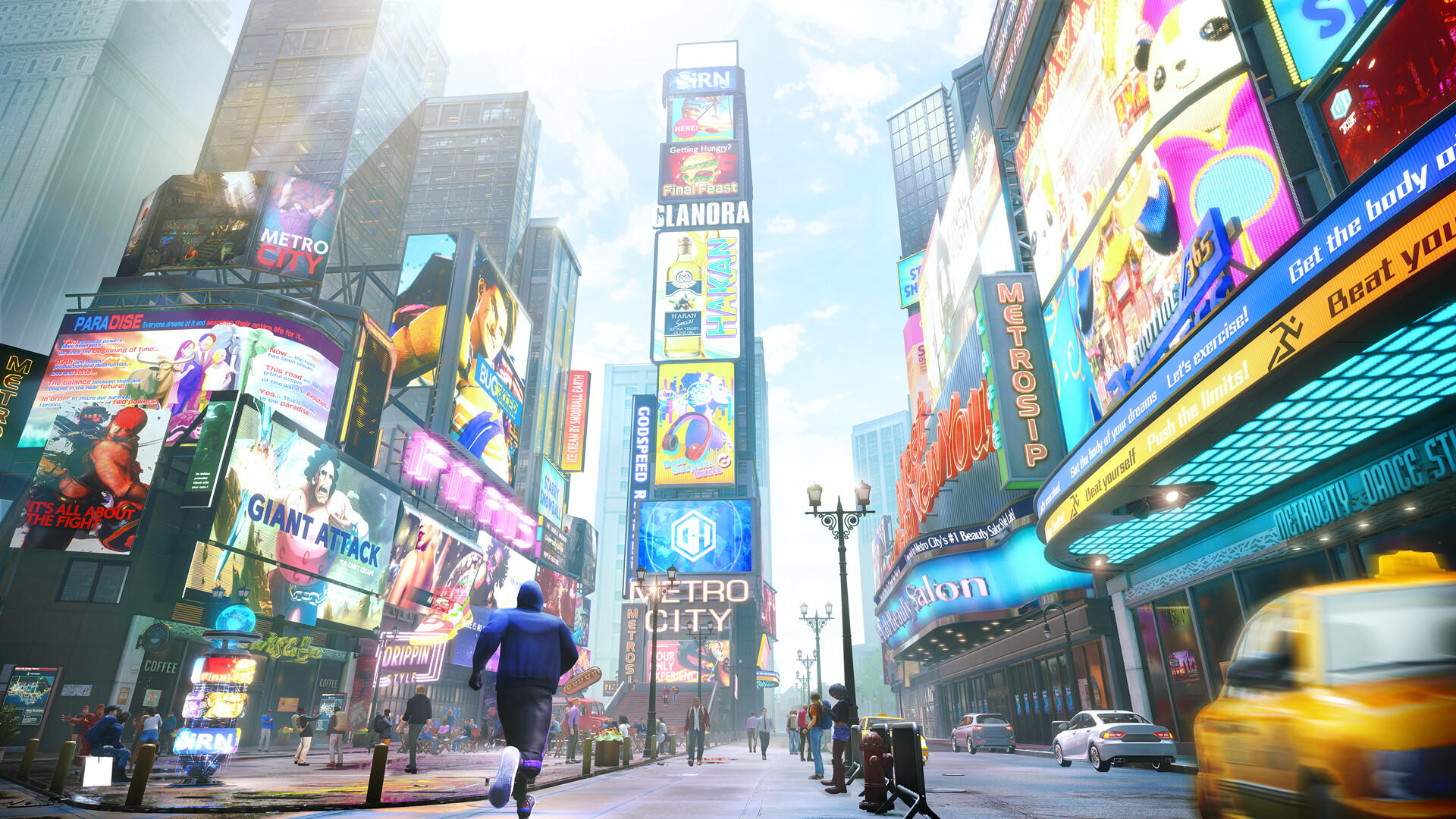 A publisher-submitted gameplay scene from Street Fighter 6.