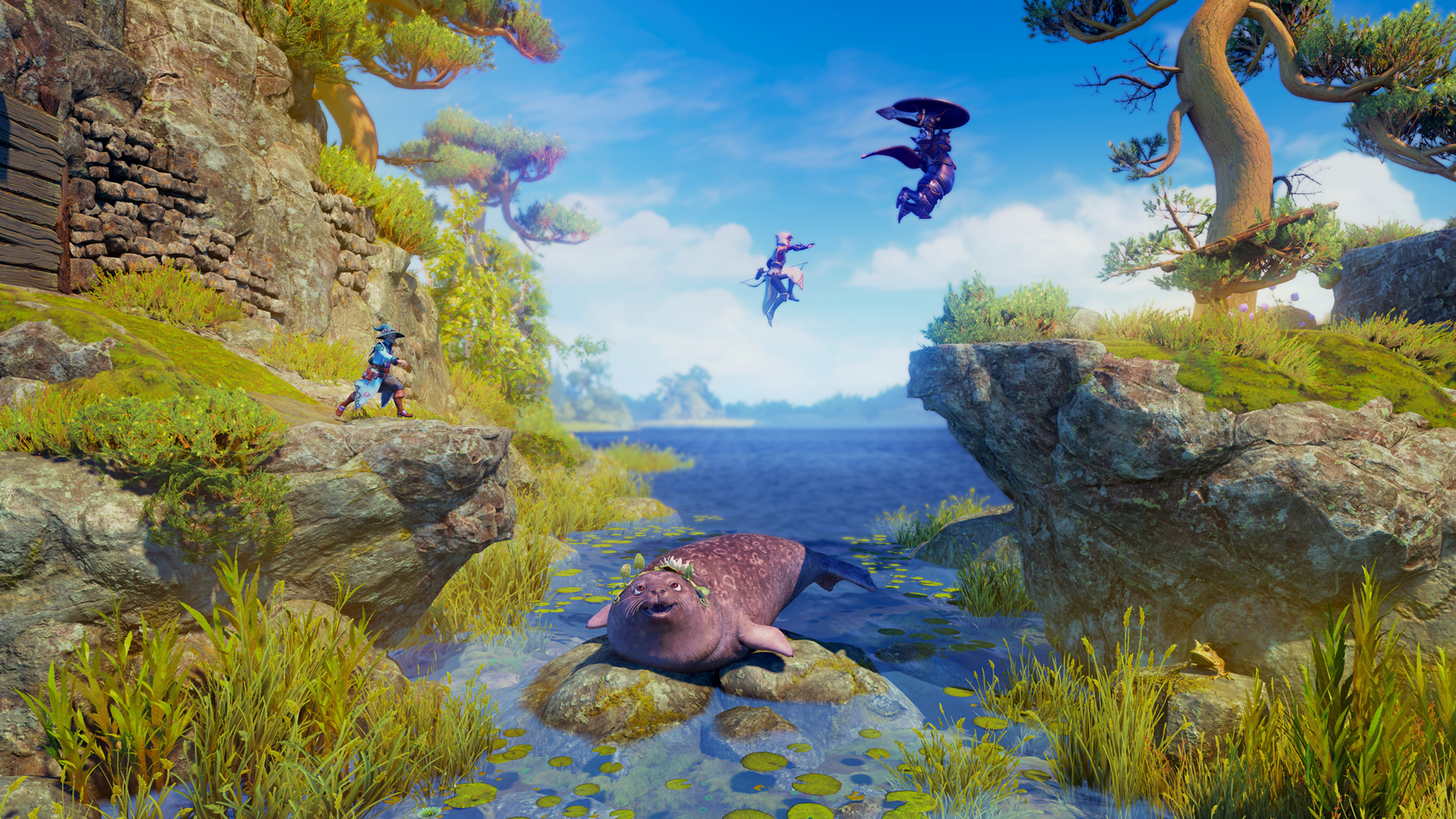 A publisher-submitted gameplay scene from Trine 4: The Nightmare Prince.