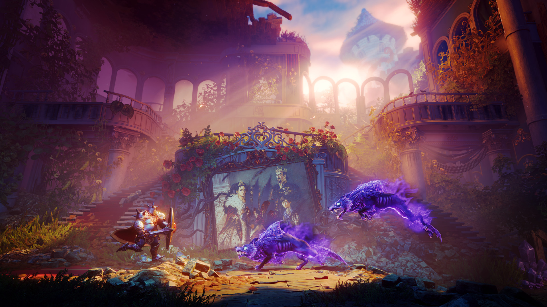 Publisher-submitted Trine 4: The Nightmare Prince gameplay screenshot 1.