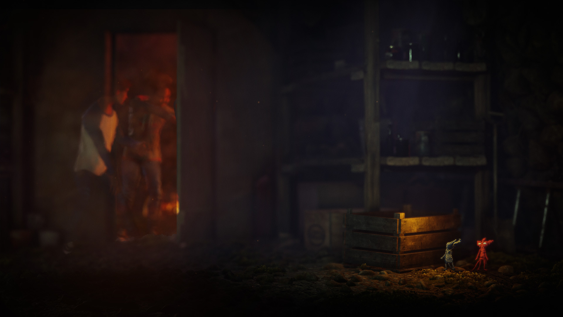 A publisher-submitted gameplay scene from Unravel Two.