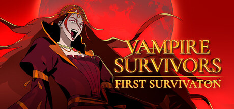 Official key art for Vampire Survivors.