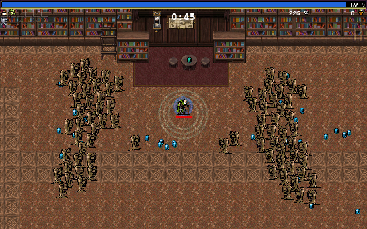 Publisher-submitted Vampire Survivors gameplay screenshot 1.