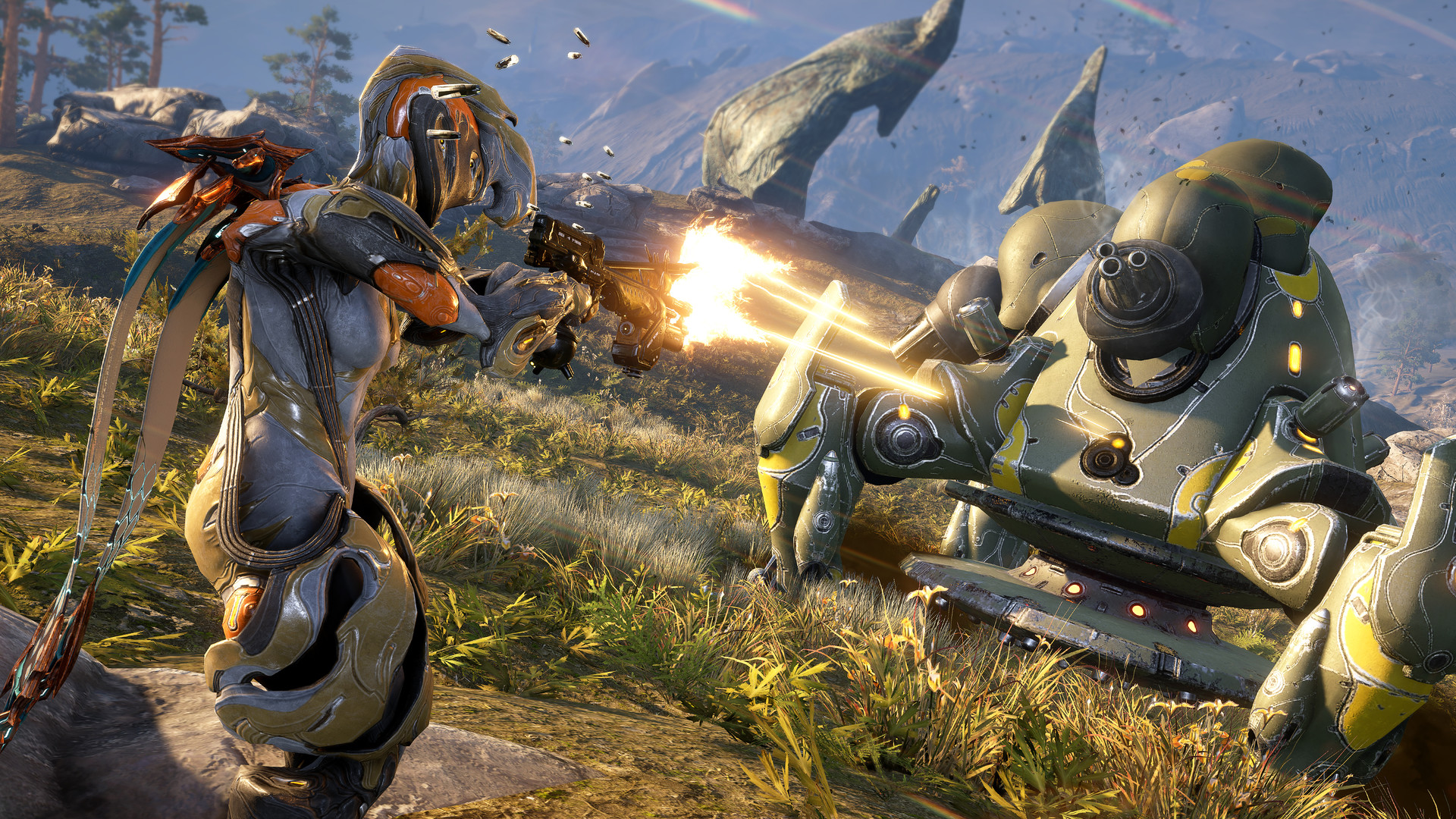 Publisher-submitted Warframe gameplay screenshot 1.