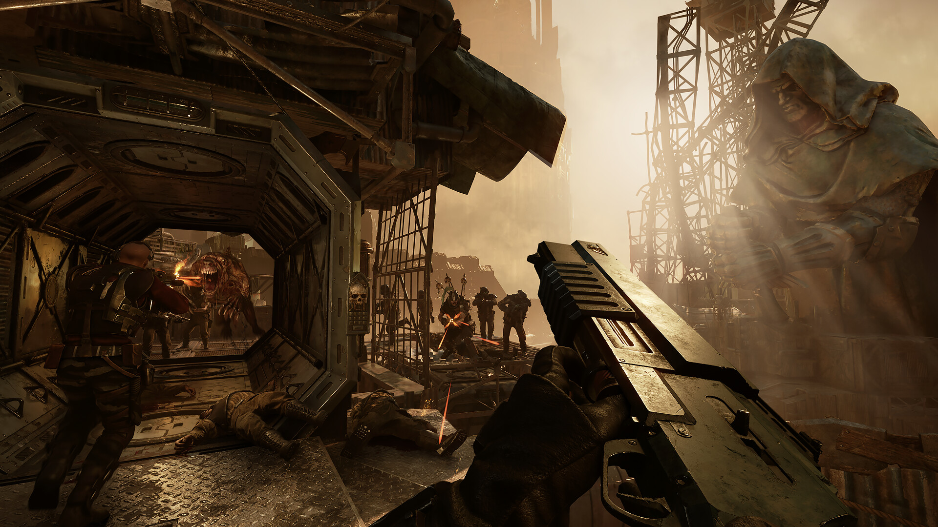 Publisher-submitted Warhammer 40,000: Darktide gameplay screenshot 3.