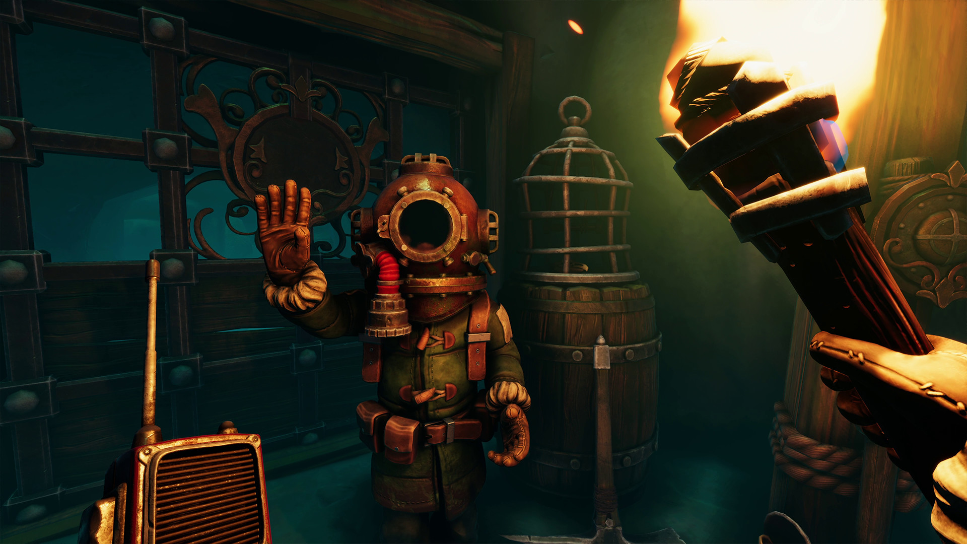 A publisher-submitted gameplay scene from We Were Here Forever.